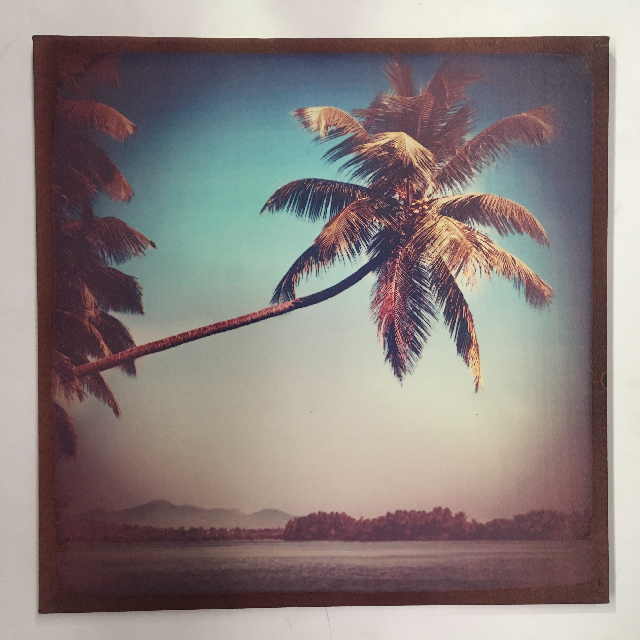 ARTWORK, Tropical Landscape (Medium) - Palm Tree